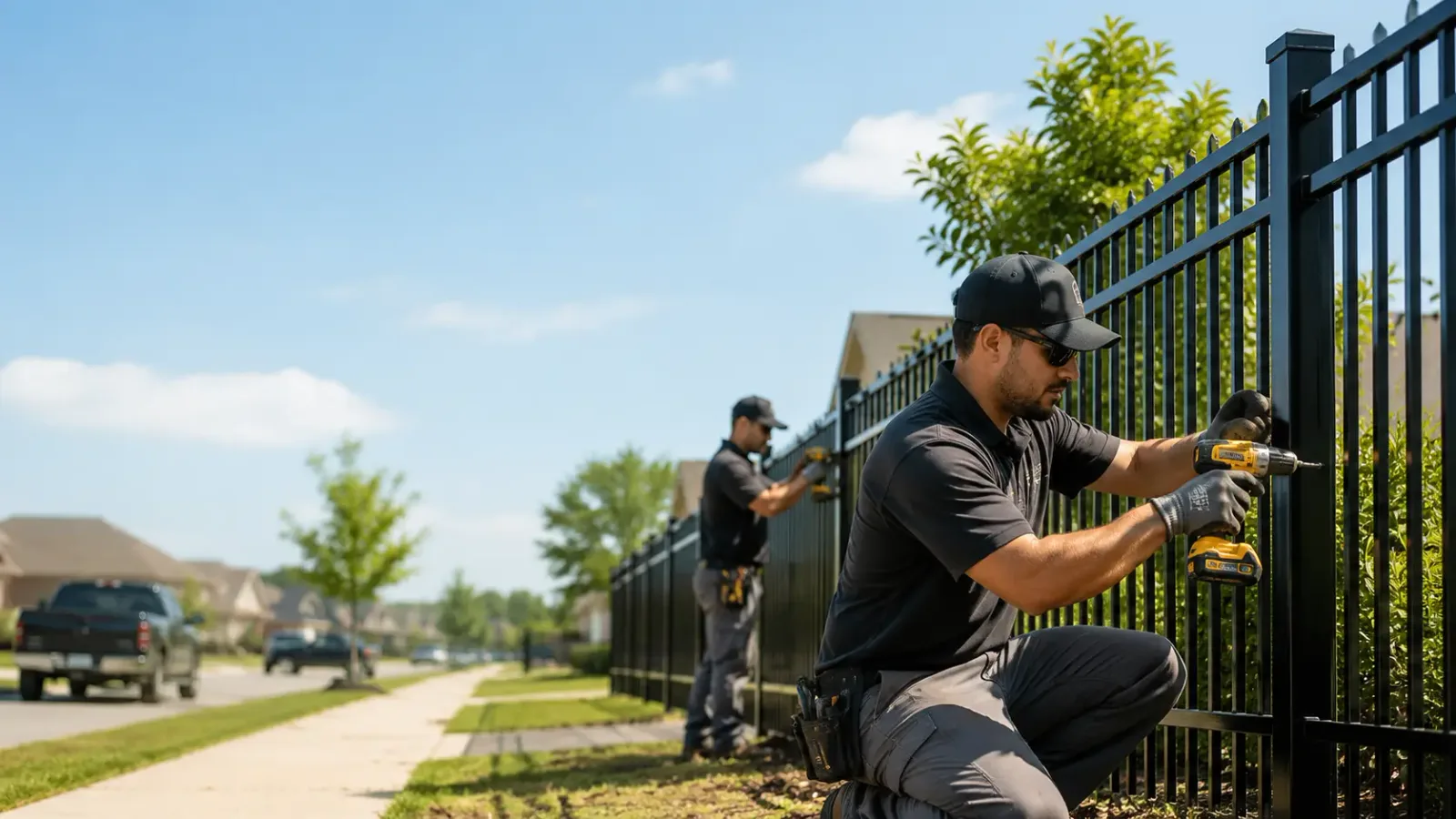 Metal Fence Installation in Kent, PA